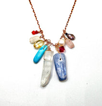 Load image into Gallery viewer, Pregnancy Stones &amp; Crystals Long Necklace
