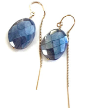 Load image into Gallery viewer, Moonstone Thread earrings
