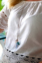 Load image into Gallery viewer, Pregnancy Stones &amp; Crystals Long Necklace
