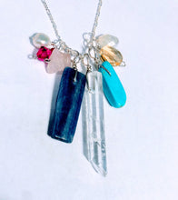 Load image into Gallery viewer, Pregnancy Stones &amp; Crystals Long Necklace
