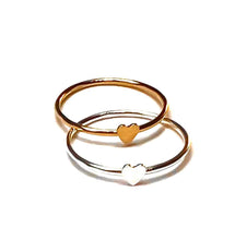 Load image into Gallery viewer, Heart Stacking Ring
