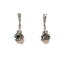 Load image into Gallery viewer, Swarovski Crystal Ball earrings
