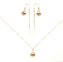 Load image into Gallery viewer, Crystal Ball Swarovski Rhinestone necklace
