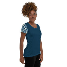 Load image into Gallery viewer, Cheeky Check Women's Workout Shirt
