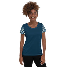 Load image into Gallery viewer, Cheeky Check Women's Workout Shirt
