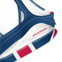 Load image into Gallery viewer, Union Jack Bikini Top | Removable Padding
