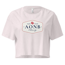 Load image into Gallery viewer, Women’s AONB Crop Top | Stylish, British, Obviously | Rose
