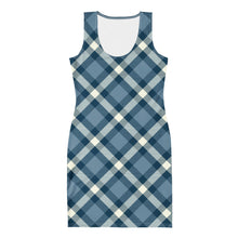 Load image into Gallery viewer, Cheeky Check Fitted Bodycon Dress
