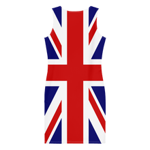 Load image into Gallery viewer, Union Jack Fitted Dress
