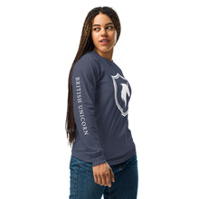 Load image into Gallery viewer, British Unicorn Shield | Garment-dyed Long-Sleeve Shirt
