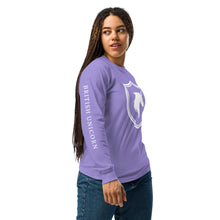 Load image into Gallery viewer, British Unicorn Shield | Garment-dyed Long-Sleeve Shirt
