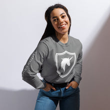 Load image into Gallery viewer, British Unicorn Shield | Garment-dyed Long-Sleeve Shirt
