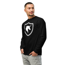 Load image into Gallery viewer, British Unicorn Shield | Garment-dyed Long-Sleeve Shirt
