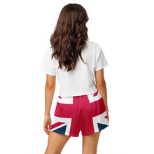 Load image into Gallery viewer, Women’s Union Jack Pajama Shorts
