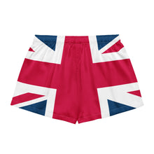 Load image into Gallery viewer, Women’s Union Jack Pajama Shorts
