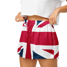 Load image into Gallery viewer, Women’s Union Jack Pajama Shorts
