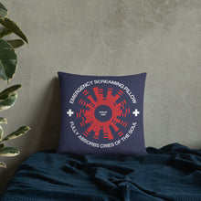 Load image into Gallery viewer, Emergency Screaming Pillow in Am I Blue
