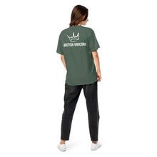Load image into Gallery viewer, British Unicorn | BU Crown | Garment-dyed Heavyweight Tee
