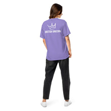 Load image into Gallery viewer, British Unicorn | BU Crown | Garment-dyed Heavyweight Tee
