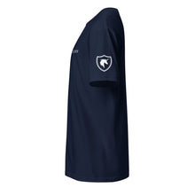 Load image into Gallery viewer, British Unicorn Tee with Shield on Sleeve

