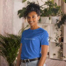 Load image into Gallery viewer, British Unicorn Tee with Shield on Sleeve
