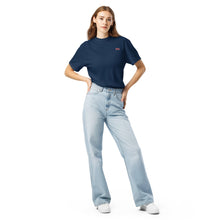 Load image into Gallery viewer, Embroidered Union Jack Tee | Left Chest
