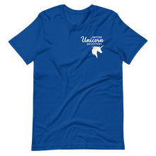 Load image into Gallery viewer, British Unicorn Outfitters T-shirt | Left Chest
