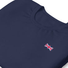 Load image into Gallery viewer, Union Jack T-shirt | Left Chest | Subtle

