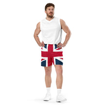 Load image into Gallery viewer, Union Jack Shorts | Mesh Fabric | Pockets | Unisex Fit
