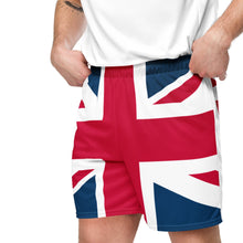 Load image into Gallery viewer, Union Jack Shorts | Mesh Fabric | Pockets | Unisex Fit
