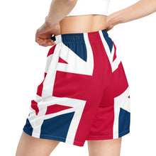Load image into Gallery viewer, Union Jack Shorts | Mesh Fabric | Pockets | Unisex Fit
