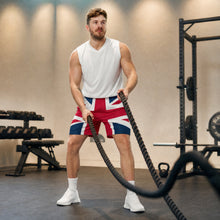 Load image into Gallery viewer, Union Jack Shorts | Mesh Fabric | Pockets | Unisex Fit
