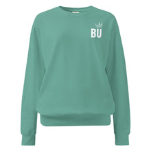 Load image into Gallery viewer, British Unicorn | BU Crown | Garment-dyed Sweatshirt
