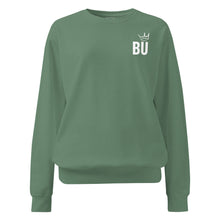 Load image into Gallery viewer, British Unicorn | BU Crown | Garment-dyed Sweatshirt

