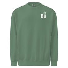 Load image into Gallery viewer, British Unicorn | BU Crown | Garment-dyed Sweatshirt
