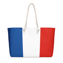 Load image into Gallery viewer, French Holiday Weekender Tote Bag
