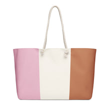 Load image into Gallery viewer, Neapolitan Ice Cream Weekender Bag
