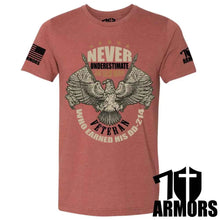 Load image into Gallery viewer, NEVER UNDERESTIMATE T-SHIRT
