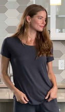 Load image into Gallery viewer, Women’s Bamboo Lounge Set - Lounge T-Shirt + Lounge Shorts
