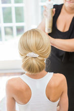 Load image into Gallery viewer, The Elizabeth Bridal Art Deco inspired tiara and hair comb
