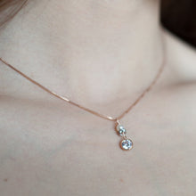 Load image into Gallery viewer, The Princess Rhinestone drop necklace
