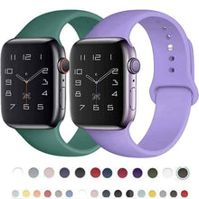 Load image into Gallery viewer, Silicone Strap Apple Watch Bands
