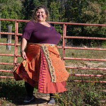 Load image into Gallery viewer, The Original Sari Wrap Skirt
