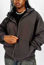 Load image into Gallery viewer, Garment Dye Zip Up Fleece
