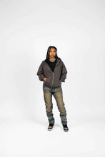Load image into Gallery viewer, Garment Dye Zip Up Fleece
