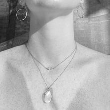 Load image into Gallery viewer, Hand Hammered Hoop earrings
