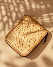 Load image into Gallery viewer, Cove Rattan &amp; Canvas Eco Tote Bag
