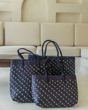 Load image into Gallery viewer, Cove Rattan Beach Tote Bag
