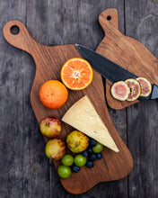 Load image into Gallery viewer, Teak Wavy Charcuterie Boards
