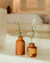 Load image into Gallery viewer, Teak Flower Vases
